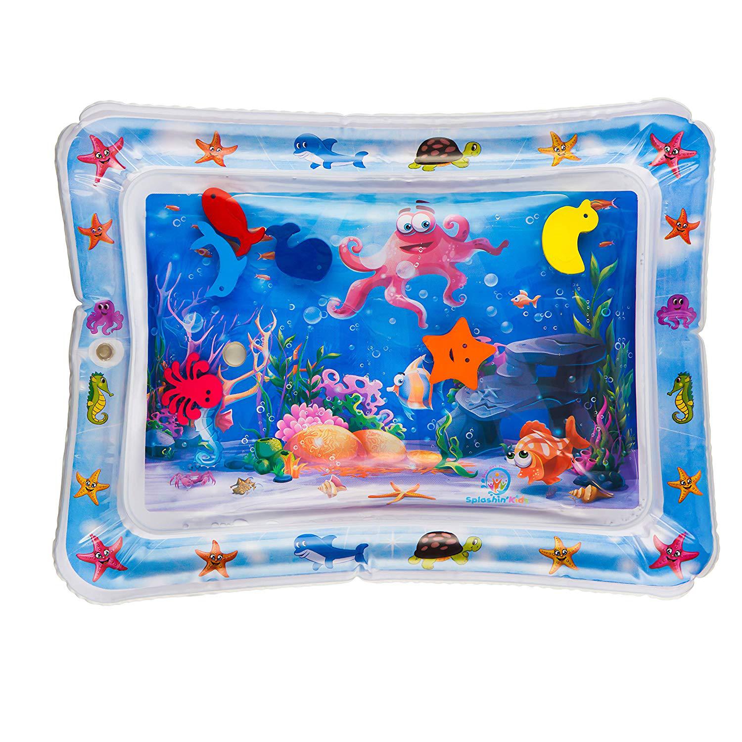 Baby Water Play Mat – Floating Toys for Tummy Time