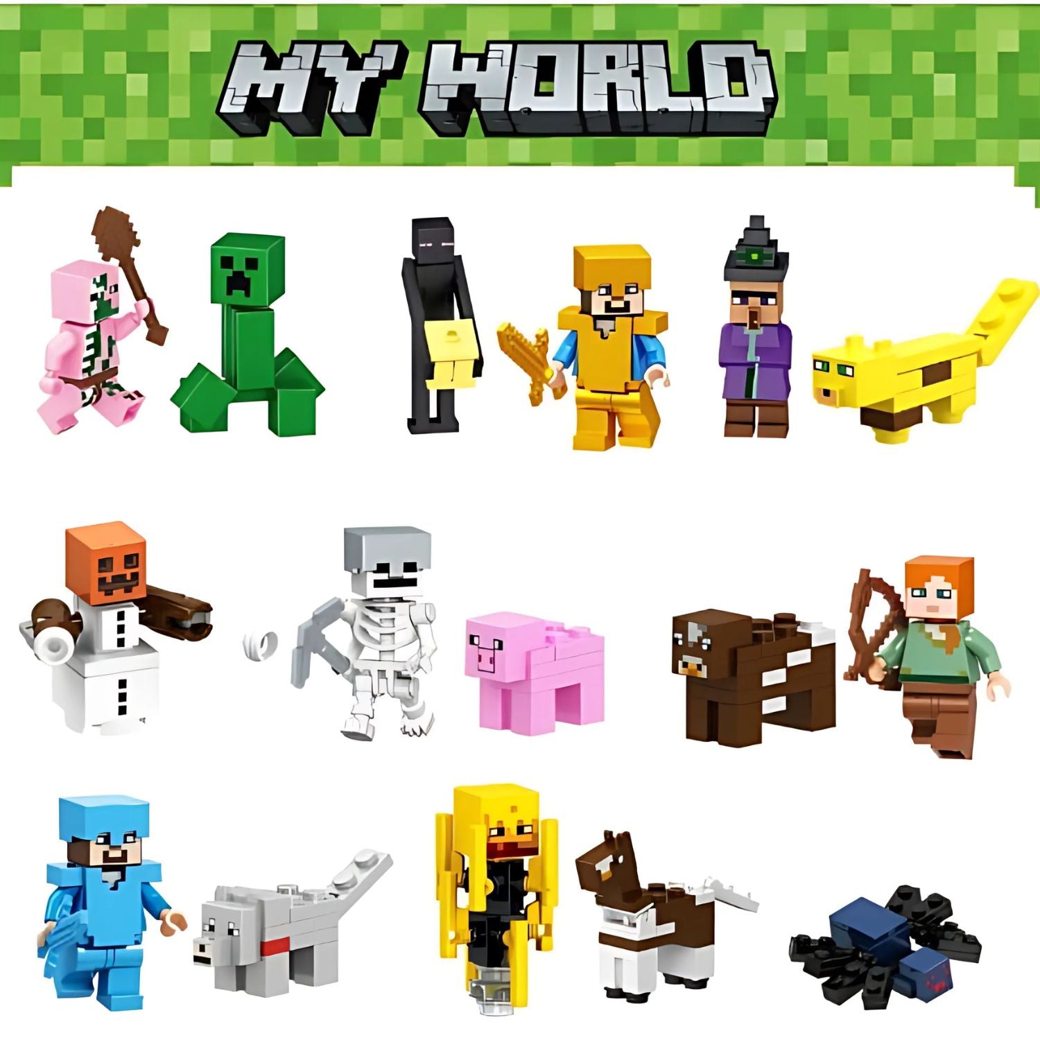 Lego Blocks Toy Set - Building Figures