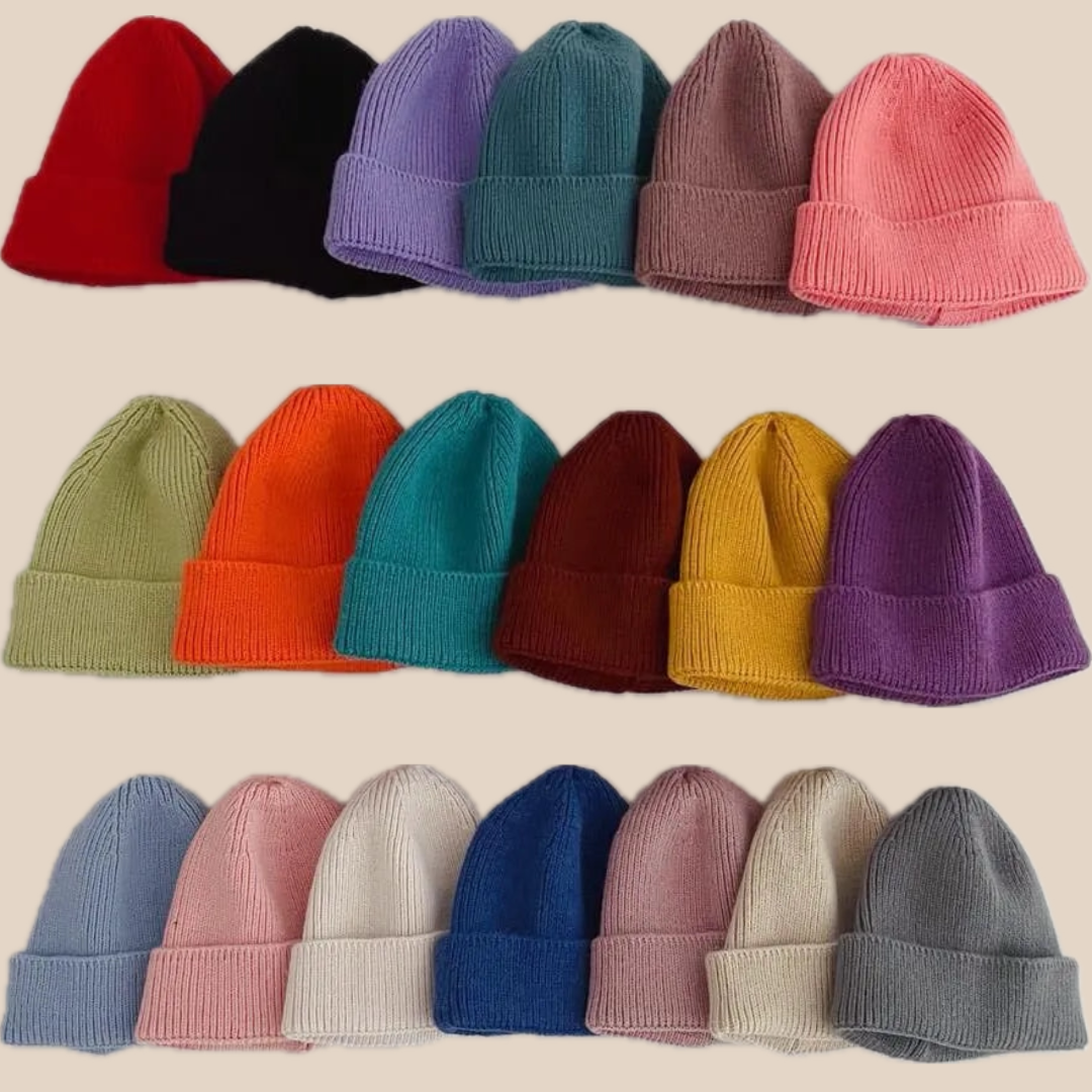 Soft Cotton Kids' Winter Hat – Warm Beanie for Children