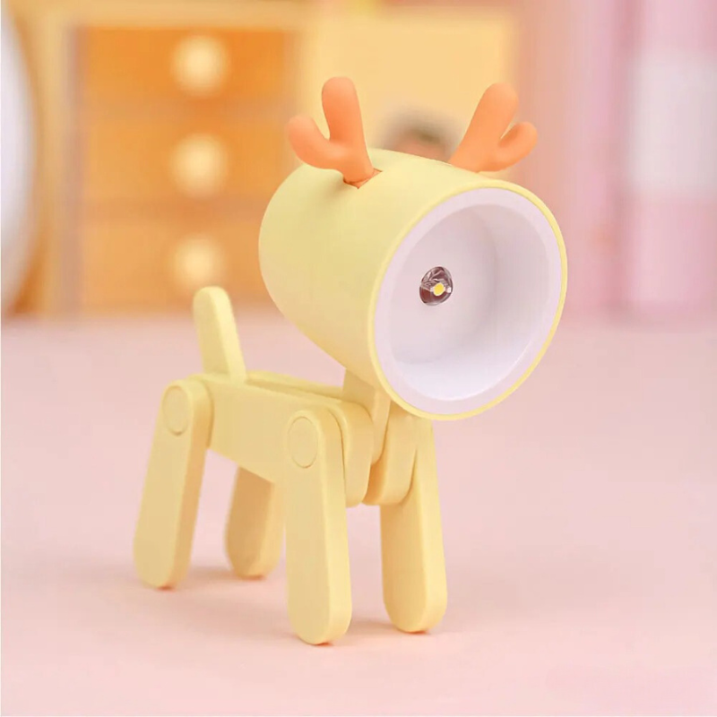 Animal Desk Lamp with LED Light - Kids Home Decor