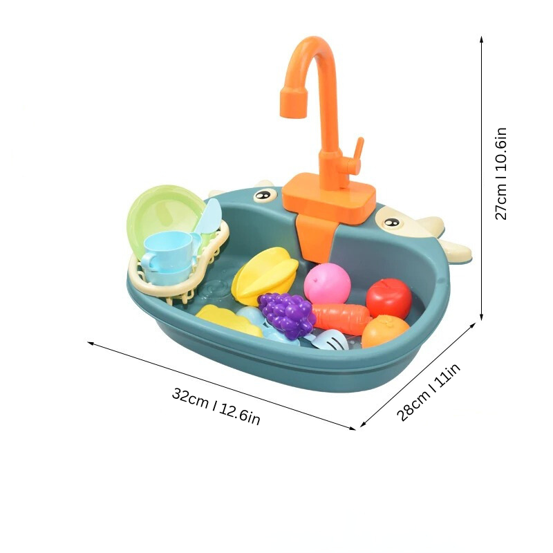 Lighted Kitchen Sink Toy – Interactive Water Play for Kids