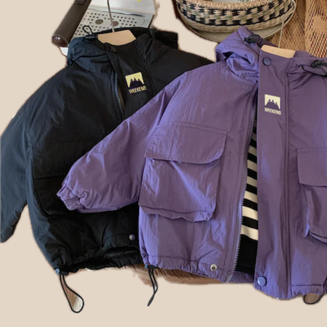 Kids' Windbreaker Jacket – Lightweight Hooded Outdoor Playwear