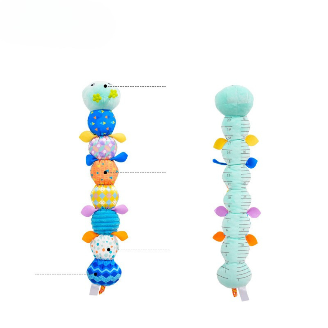 Musical Plush Caterpillar – Gentle Sensory Toy for Infants