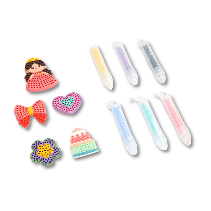 DIY Handmade Beads Toy with Pen - Art for Kids