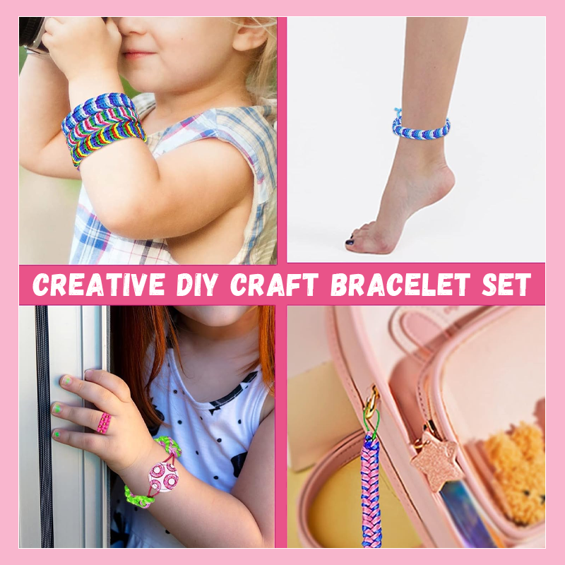 DIY Rope Braiding Kit with Color Strings