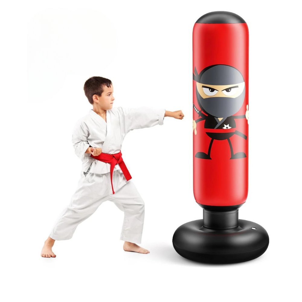 Inflatable Kids Punching Bag – Soft Durable PVC for Active Play