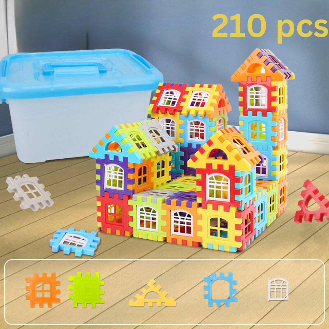 Montessori Window Building Blocks with Color Frames