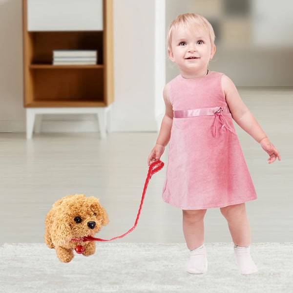 Interactive Plush Dog – Touch & Sound Response Toy
