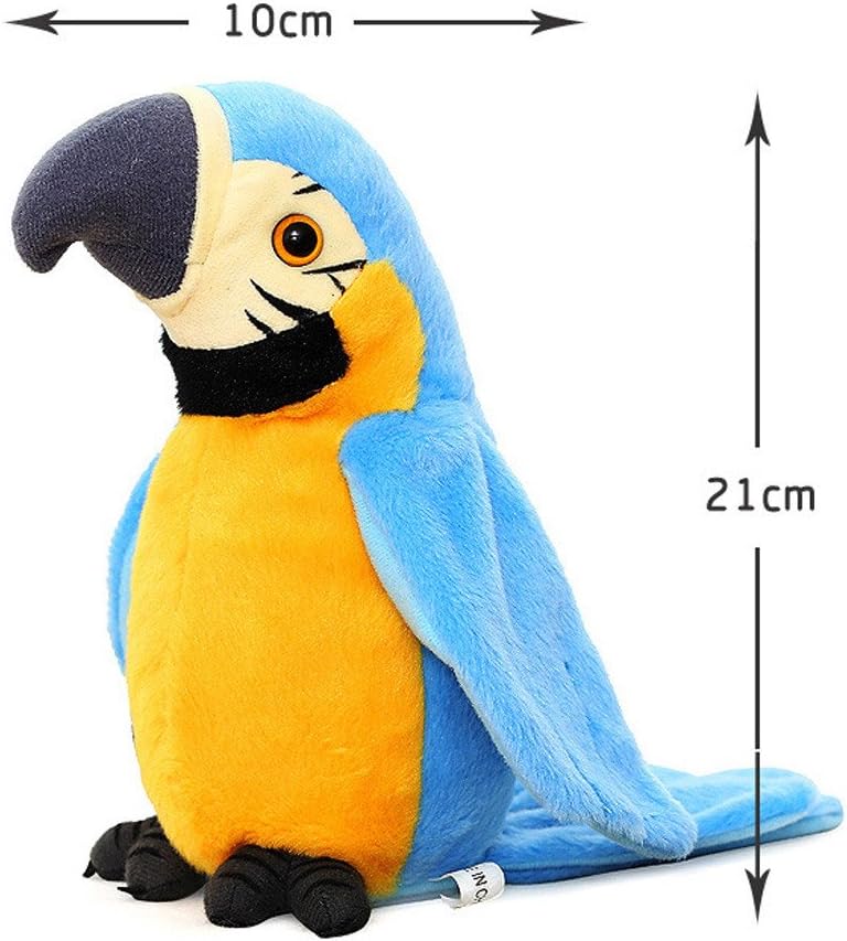 Interactive Talking Parrot Toy – Repeats Everything with Movement