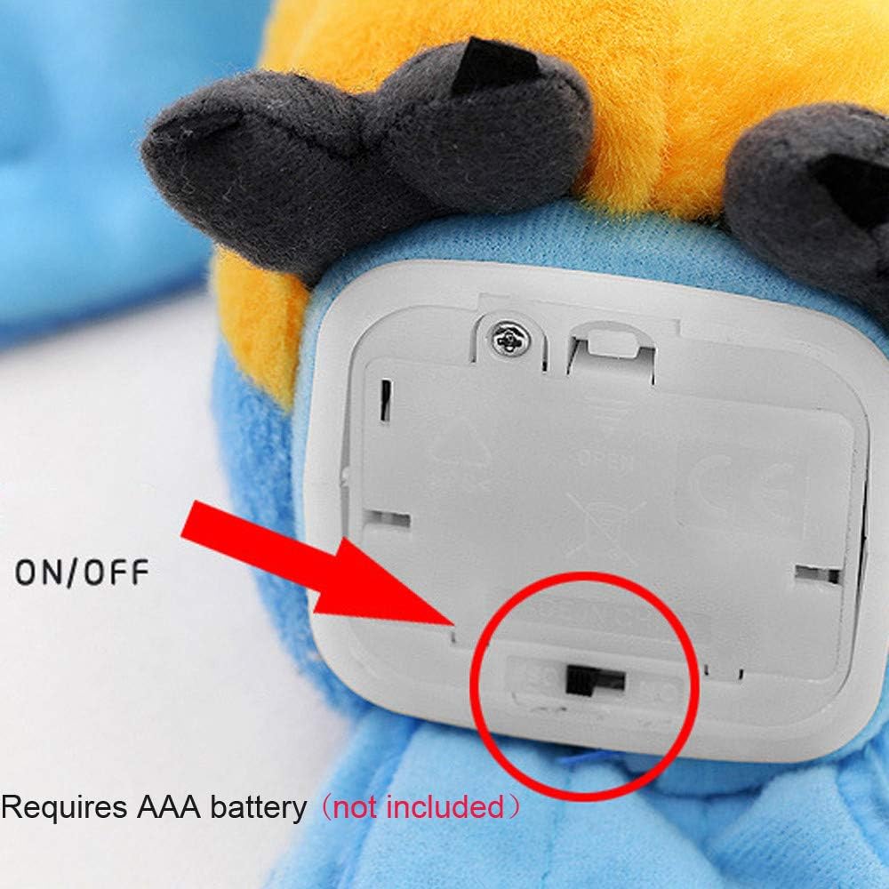 Interactive Talking Parrot Toy – Repeats Everything with Movement