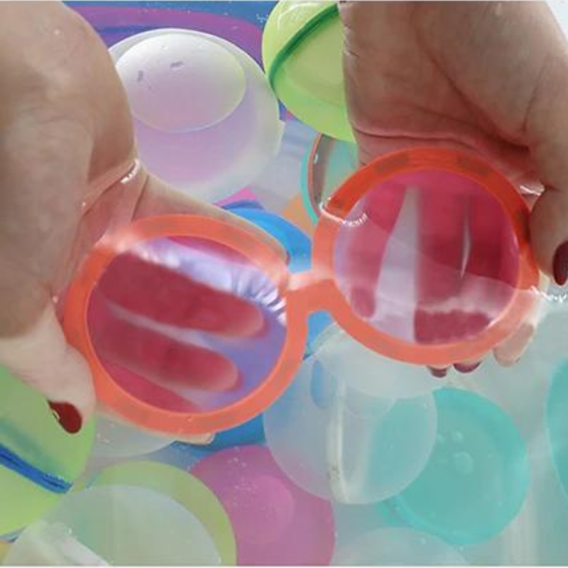 Reusable Bath Splash Balls Toy with Water Sprayer