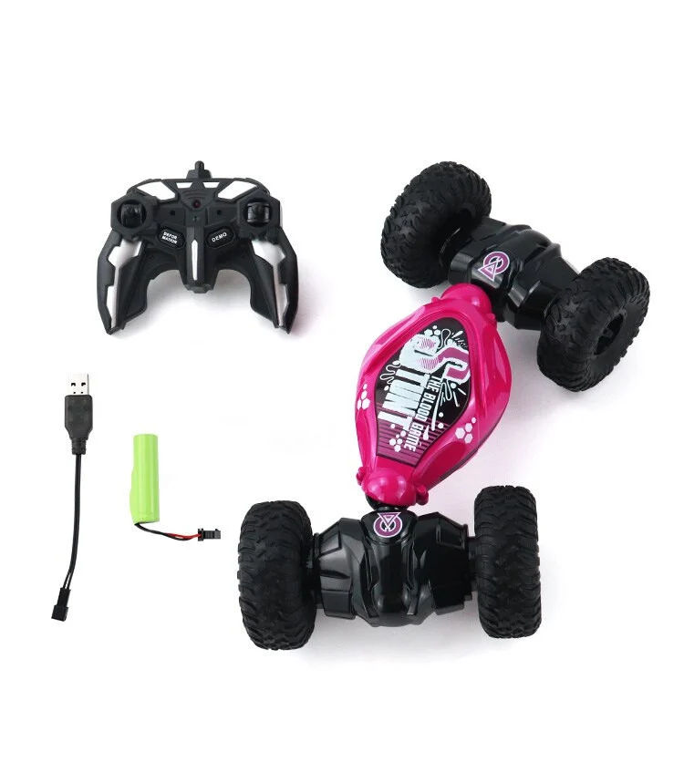 Gesture-Controlled RC Stunt Car – 4WD with 360° Flips