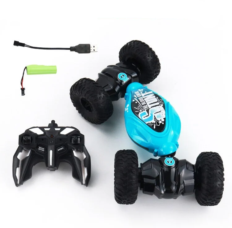Gesture-Controlled RC Stunt Car – 4WD with 360° Flips