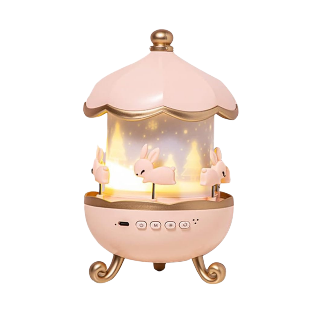 Rechargeable LED Night Light Scooter with Music Player