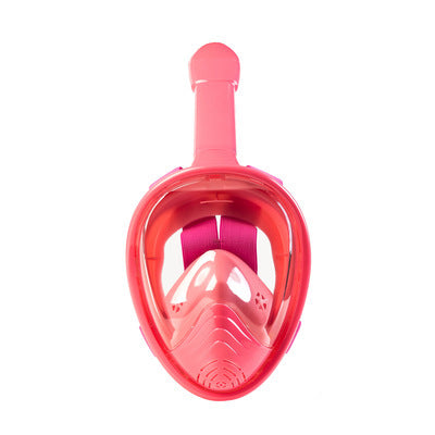 Snorkel Full Face Mask with Waterproof and 180° Visibility