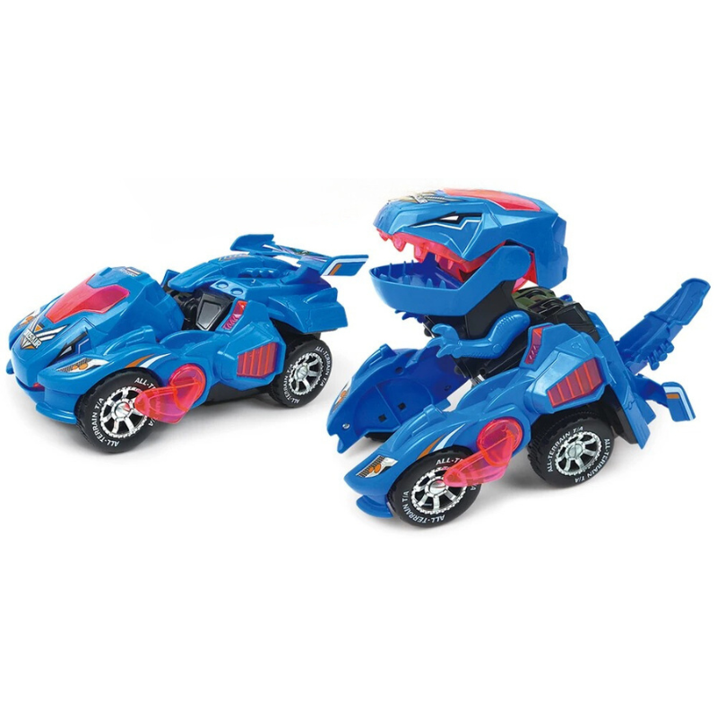 Dinosaur Racing Car with Turbo Design - Action Toy