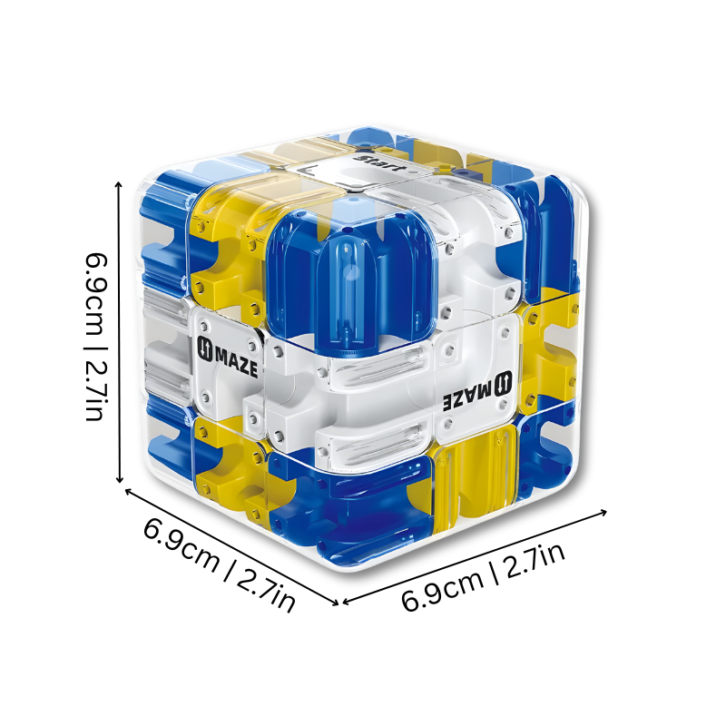 3D Maze Magic Cube Fidgeting Toy - Logical Thinking