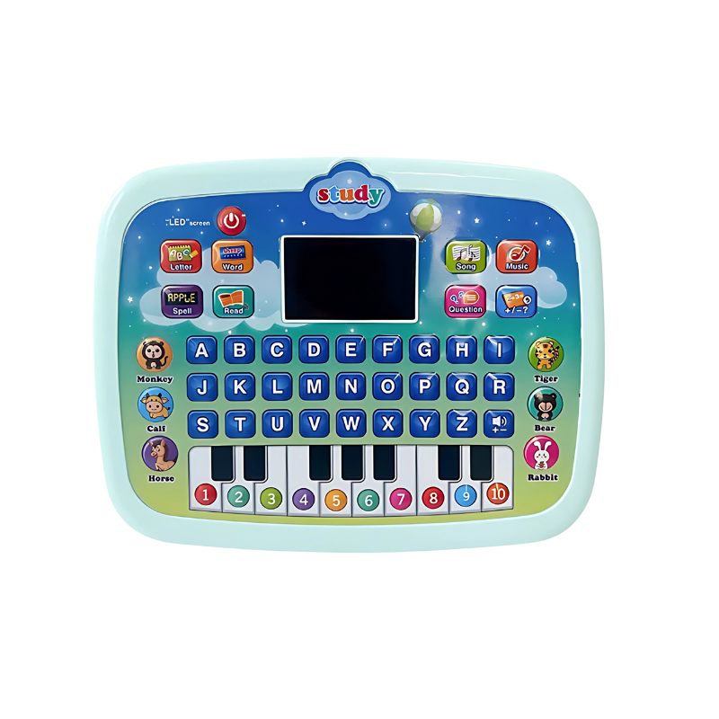 Interactive Learning Keyboard with Music