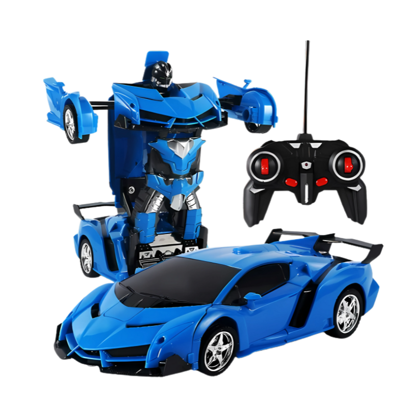 RC Robot Car Toy with Lights and Sounds
