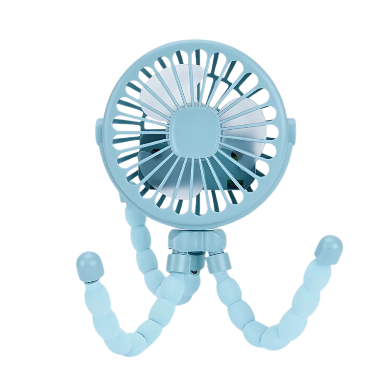 Portable Mini Fan with Adjustable Speeds - Octopus Style
