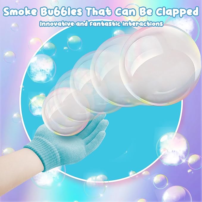 Magic Bubble Kit – Plant-Based Sensory Play with Gloves