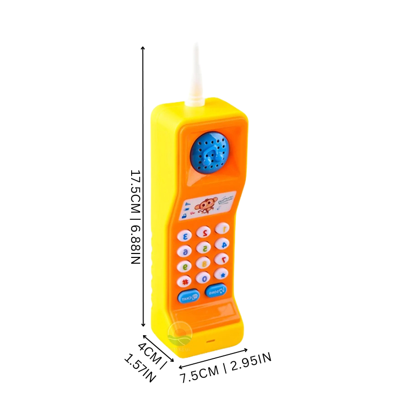 Mobile Phone Toys with Sound and Lights - Learning Smartphone