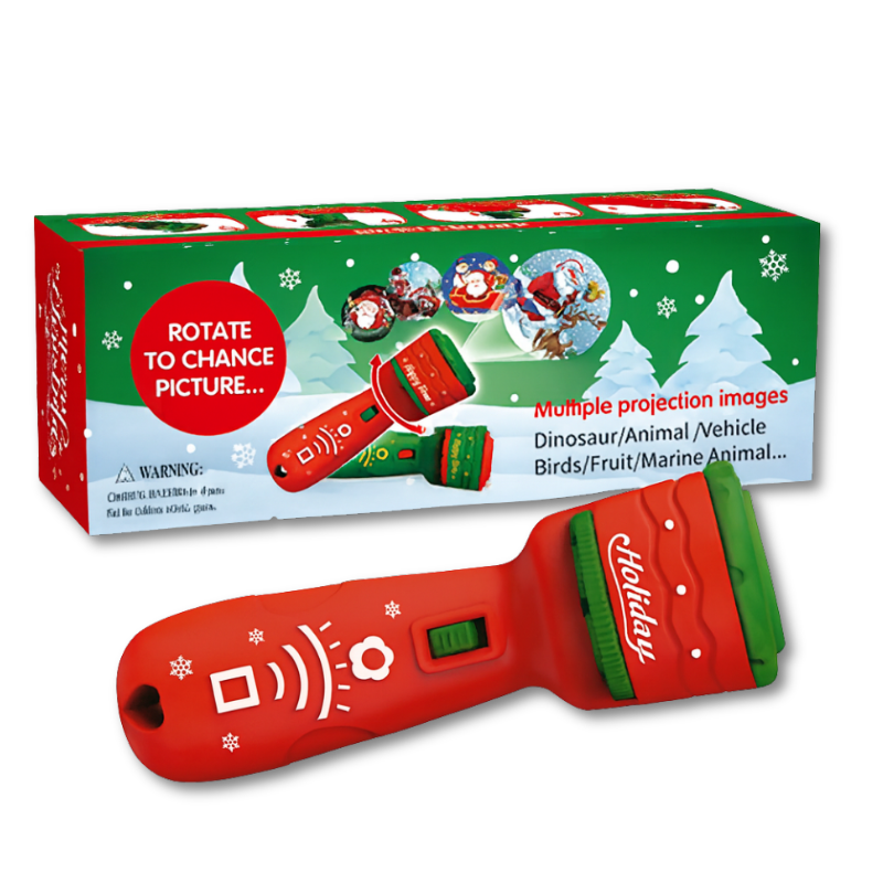Story Projector Flashlight with Dinosaur, Animal & Space Themes