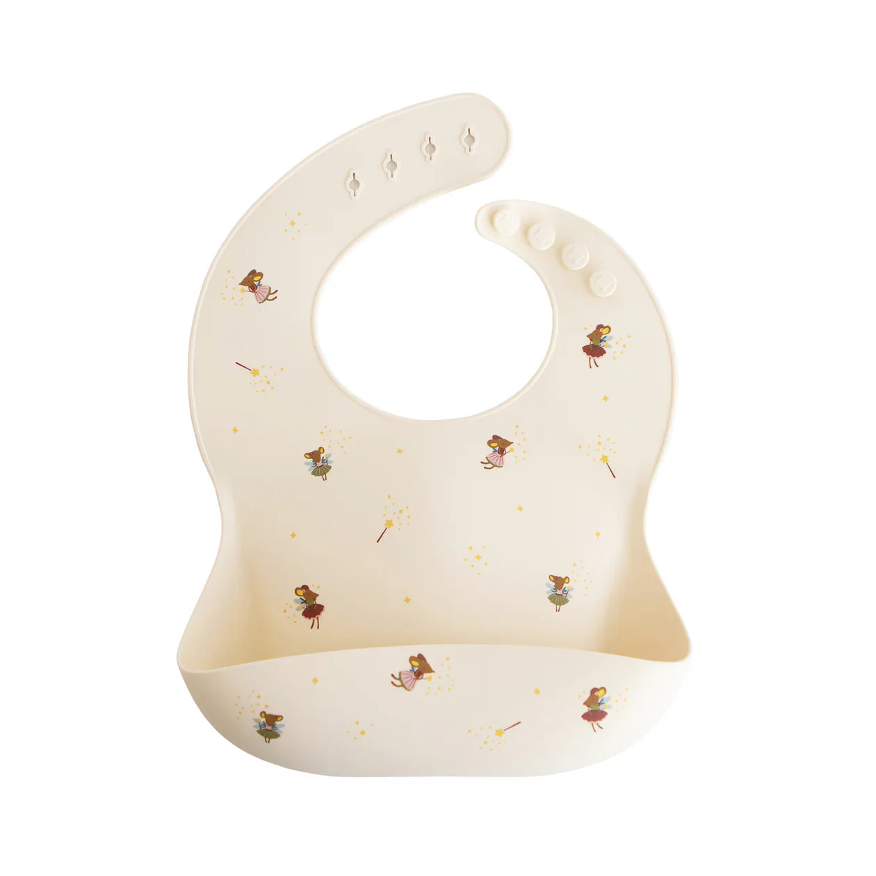 Silicone Baby Bib with Deep Pocket Tray for Mess-Free Feeding
