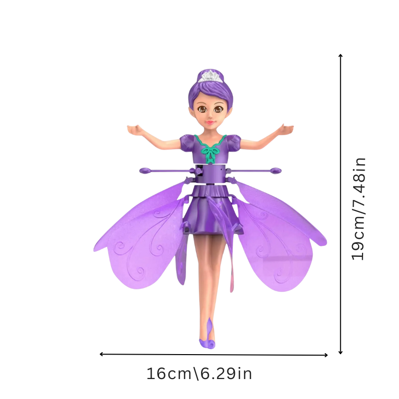 Motion Sensor Flying Fairy – Hand-Wave Control with Glowing Lights