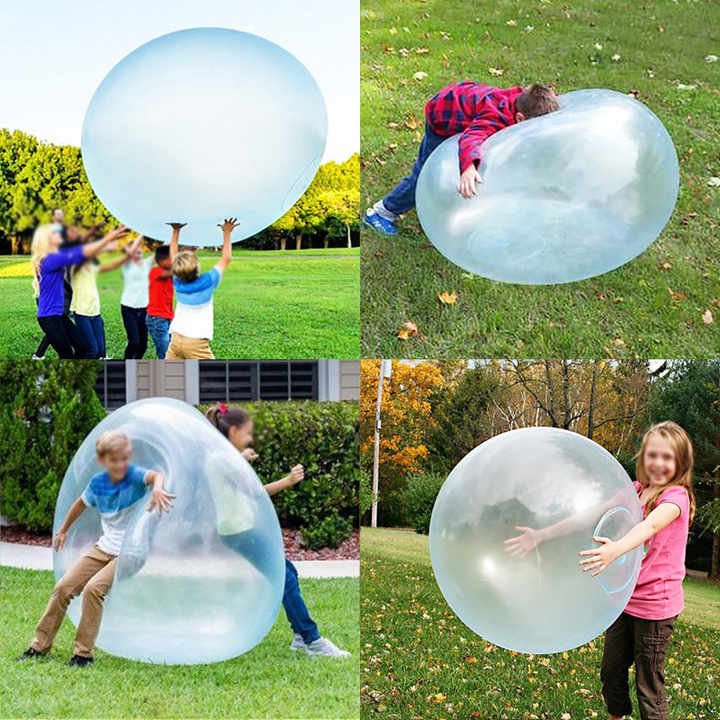 Giant Inflatable Play Ball with 120 cm Soft TPR for Kids