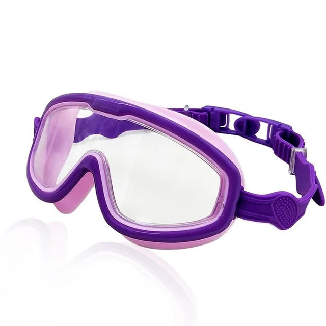 Kids Swim Goggles with Anti-Fog Lens