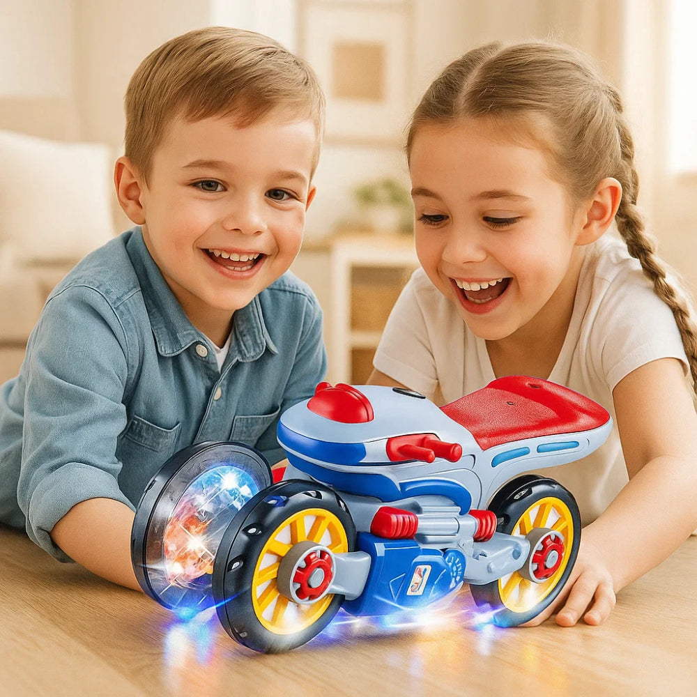 Kids Toy Motorcycle Light Music Dancing Ride On Vehicle
