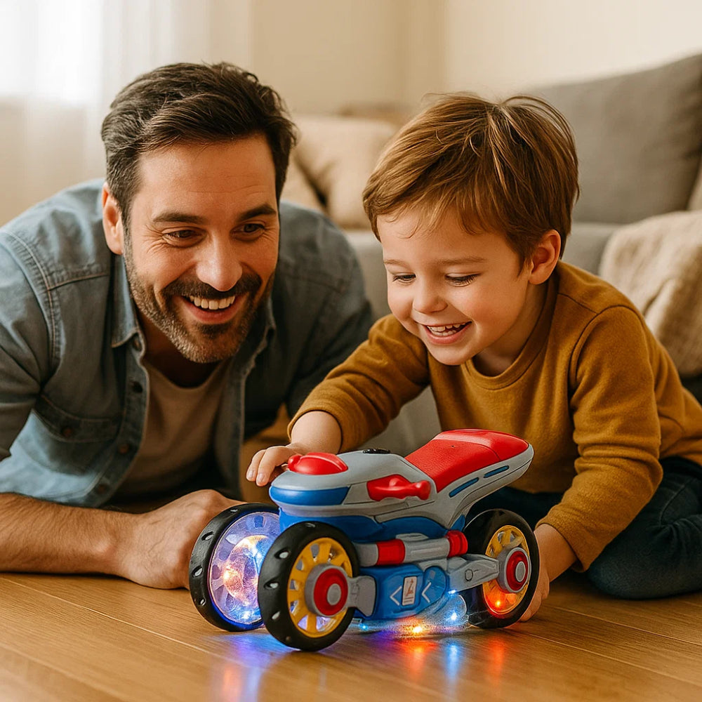 Kids Toy Motorcycle Light Music Dancing Ride On Vehicle