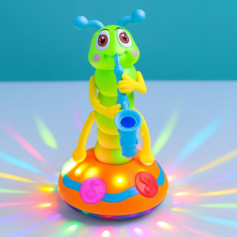 Dancing Caterpillar Musical Toy with Lights