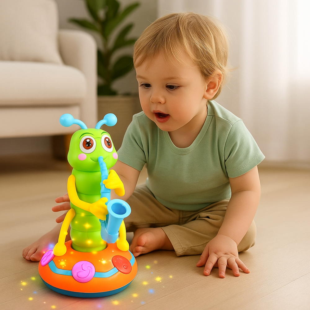 Dancing Caterpillar Musical Toy with Lights