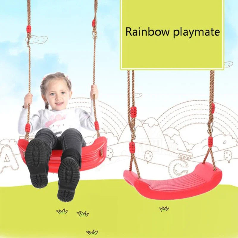 Children's Swing with Adjustable Ropes for Toddlers