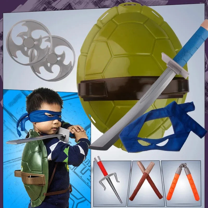 Ninja Shield Play Set with Mask and Sword for Kids