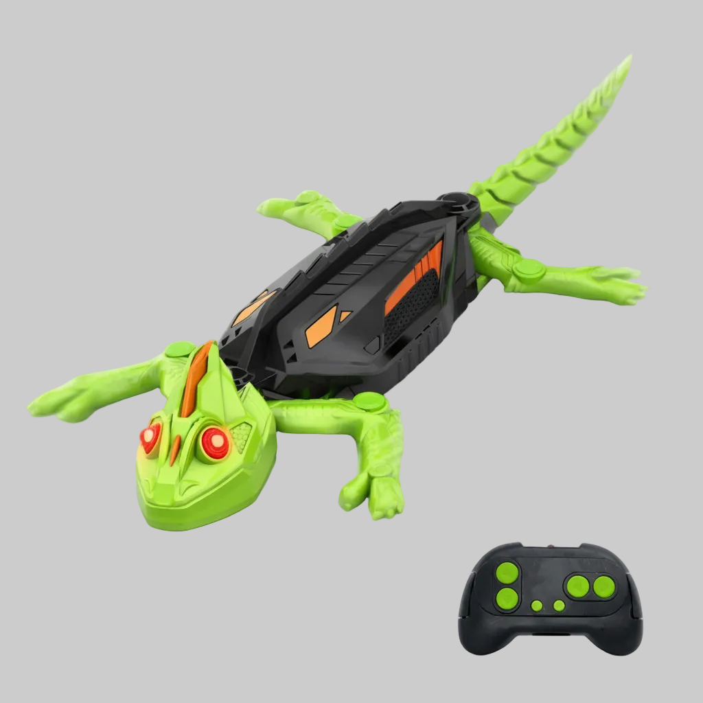 Remote Control Climbing Lizard – LED Eyes for Kids Indoor Play