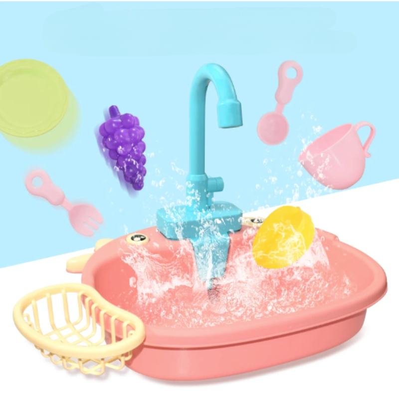 Lighted Kitchen Sink Toy – Interactive Water Play for Kids