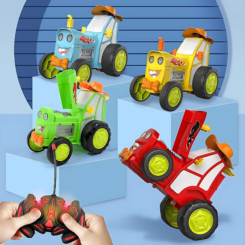 RC Stunt Car – 360° Flips with Lights & Music