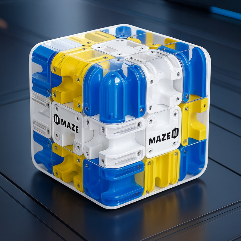 3D Maze Magic Cube Fidgeting Toy - Logical Thinking