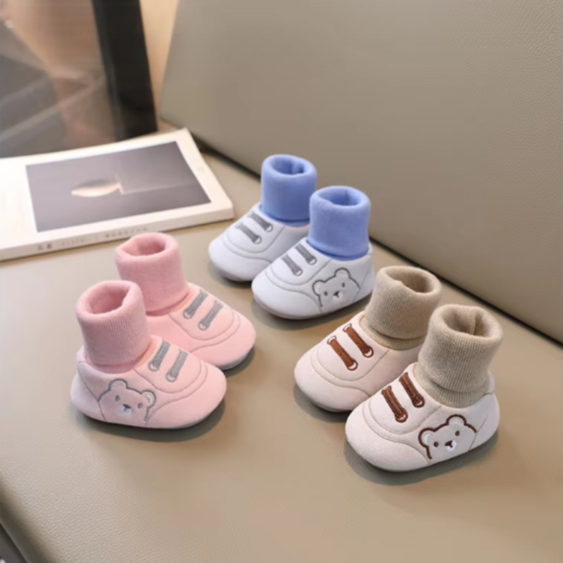 Soft Baby Shoes with Non-Slip Sole - First Walkers