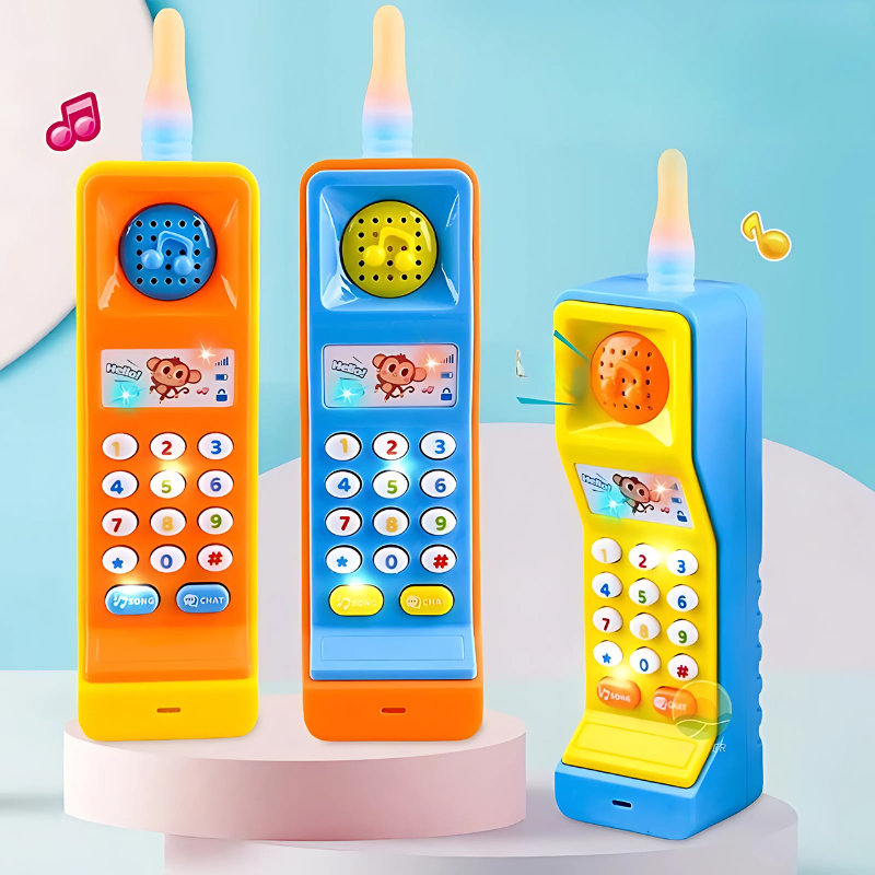 Mobile Phone Toys with Sound and Lights - Learning Smartphone