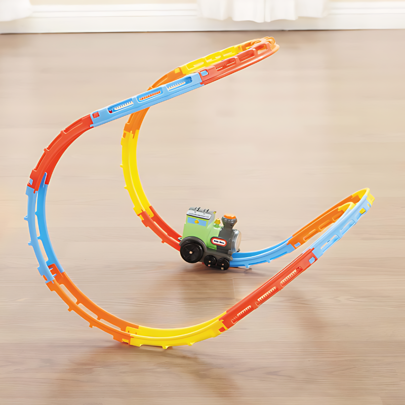 Flip Track Car Toy with Gravity Rail - STEM Play