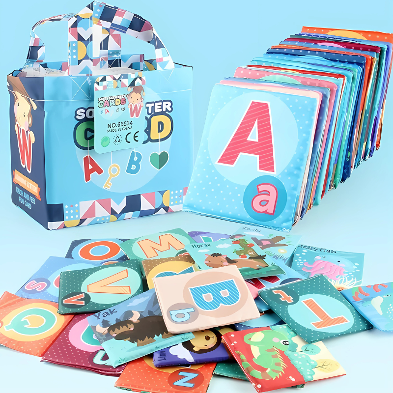 Portable Cloth Fabric Alphabet Toy - Educational Learning