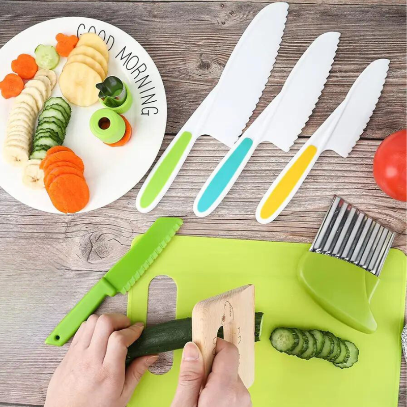 Kid-Friendly Cooking Set with Real Utensils for Young Chefs