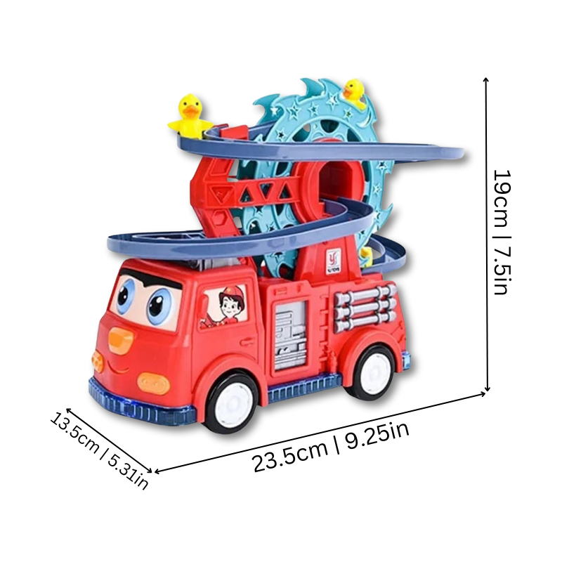 Fire Truck Toy with Lights and Siren