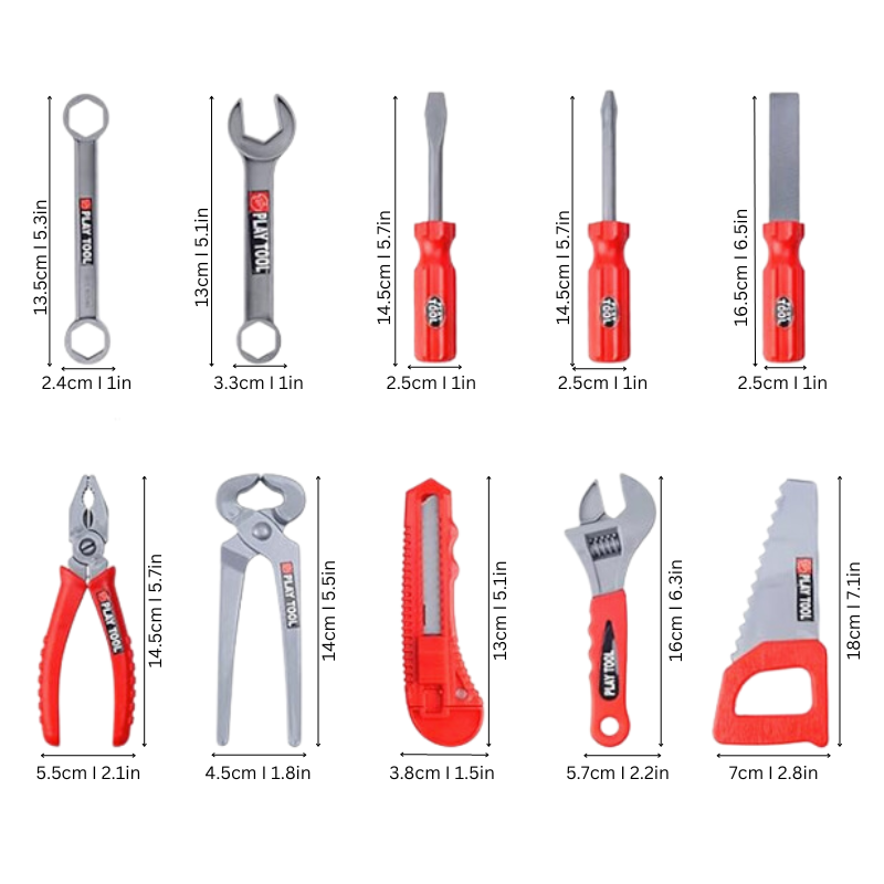 Repair Tool Kit for Pretend Play - Boy Kids