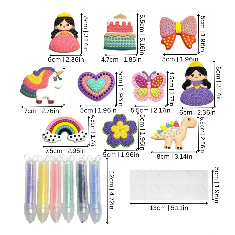 DIY Handmade Beads Toy with Pen - Art for Kids