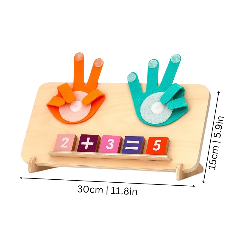 Wooden Arithmetic Learning Board - Educational Toy